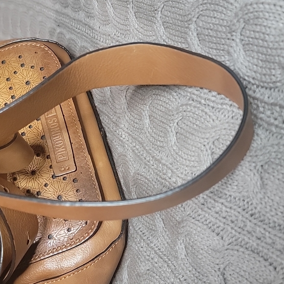 Pikolinos Brown Leather Crossbody Bag - Picture 12 of 15